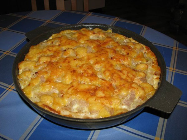 Рыбная запеканка