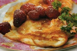 Омлет с вареньем