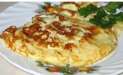 Омлет с рокфором